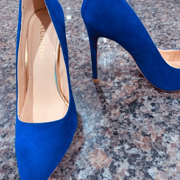 Liliana blue high heel - Picture 3 of 4